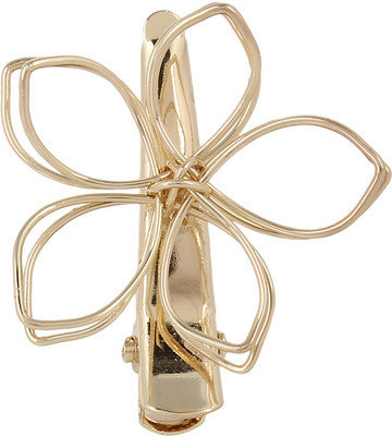 

Fayon Wire Stylish Flower Hair Pin(Gold)