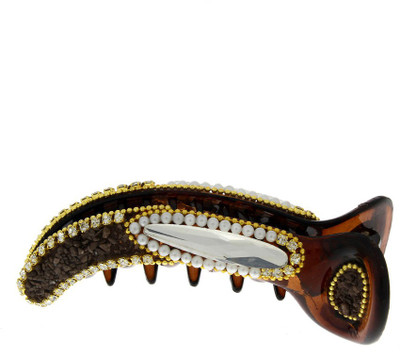 

Anuradha Art Stylish Banana Clip(Brown)