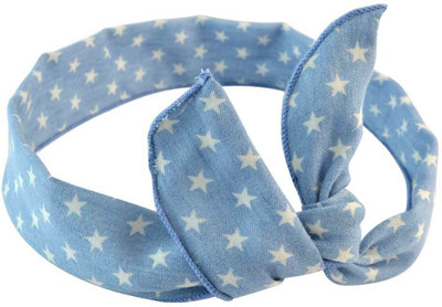

Sarah Star Print Head Band(Blue)