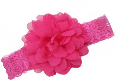 

AkinosKIDS Chiffon Flower Net Weave Head Band(Pink)
