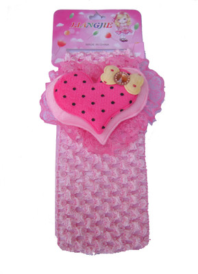 

FNB Baby Cotton Stretch Pretty Light Pink Head Band(Pink)