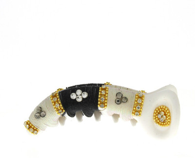 

Anuradha Art Stylish Banana Clip(Black, White)