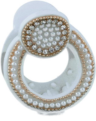 

Vama Fashions Pearl look a like beads Hair Clip(White)