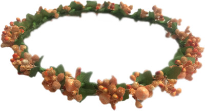 

Loops n knots Nature Orange Head Band, Hair Band(Orange)