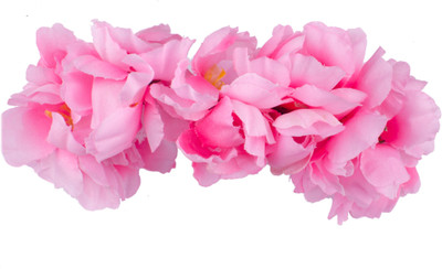 

Majik Gajra For Weddings Hair Band(Pink)