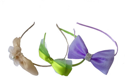 

LatestQ Baby Hair Band(Purple, Green, Grey)