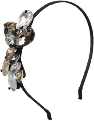 

Shopaholic Fashion Designer Crystal Hair Band(Black)