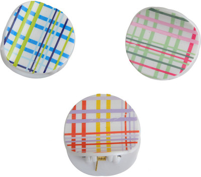 

Taj Pearl Designer Hair Clip(Multicolor)