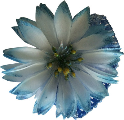 

AkinosKIDS Glitter Flower Stamens crochet Girl Baby Head Band(Blue)