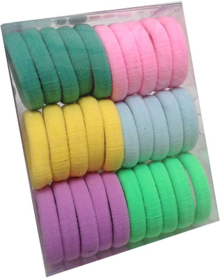 

GRACE FASHION VILLA Soft stylish Rubber Band(Multicolor)
