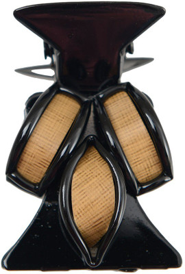 

Taj Pearl Designer Hair Clip(Black)