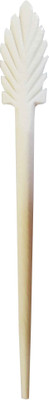 

CraftEra Maple Marble Leaf Design Hair Pin(White)