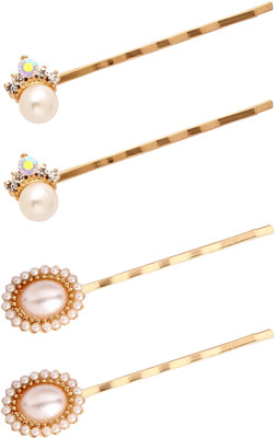 

20 Dresses Crowning The Pearl Gold Hair Accessory Set(Gold)
