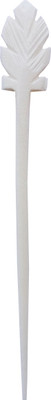 

CraftEra New Leaf Hair Pin(White)