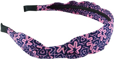 

Sarah Floral Bow Hair Band(Blue)