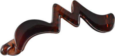 

Sarah Curvilinear Banana Clip(Brown)