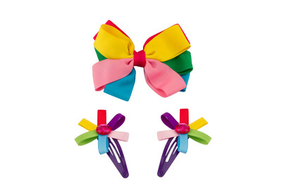 

Babies Bloom Baby Bow and Clip Set Hair Band(Multicolor)