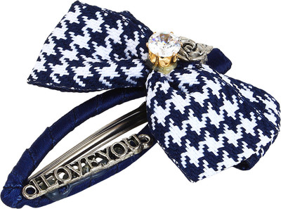 

Fayon Blue Rose Leaf Hair Pin(Blue)