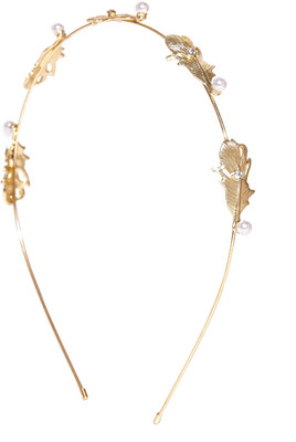 

Blueberry Embellished Hair Band(Gold)