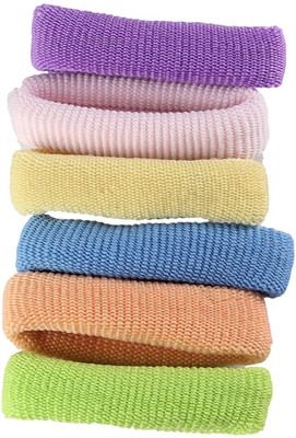 

AccessHer Woolen Charming Delight Rubber Band(Green, Orange, Blue, Yellow, Pink, Purple.)