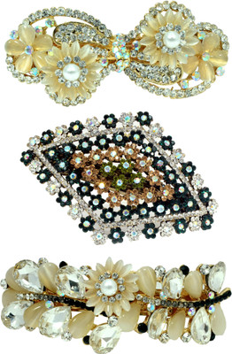 

Mansiyaorange Desginer Latest Fancy Premium Mix Combo Range Hair Pin Hair Clip(Multicolor)