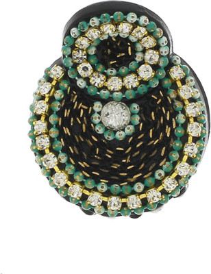 

Anuradha Art Stylish Hair Clip(Green, Black)