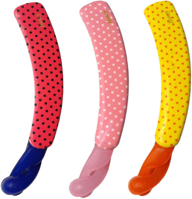 

Shreya Collection Combo of 3 Multicolour Hair Pin Banana Clip(Multicolor)