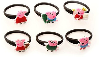 

Hermes AVIRGO 6 pcs Releasable Ponytail Holder Elastic Rubber Stretchable No-slip Hair Tie Set # 85-6 Hair Accessory Set(Multicolor)