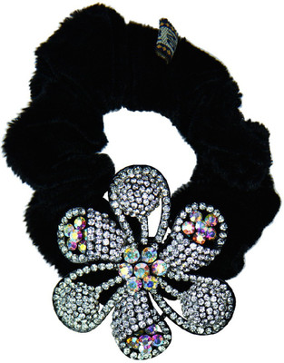 

Glitters Online Balckish Silver Colour Hair Band(Silver)