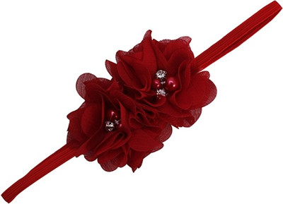 

Pikaboo Twin Flowers Head Band(Red)