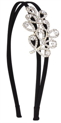 

20 Dresses Entwined Eternally In Diamonds Hair Band(Black)