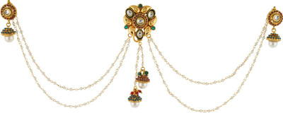 

Vama Fashions Antique Traditional 3 Side Hair Pin(Multicolor)