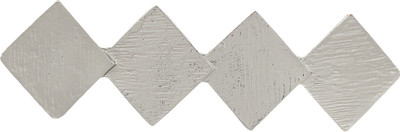 

Blueberry Diamond Shaped Hair Clip(Silver)