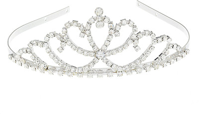 

The Ethnic Wears Designer Hair Band(Silver)