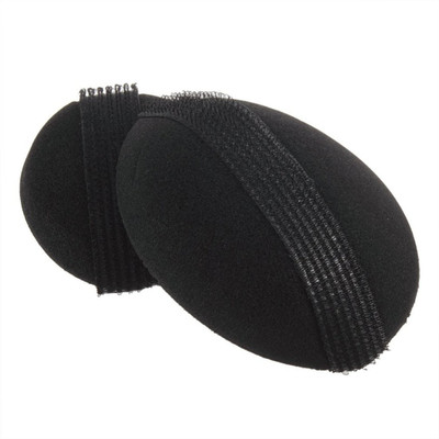 

SENECIO 2 Velcro Volume Bump It Princess Celebrity Look Base Insert Hair Accessory Set(Black)