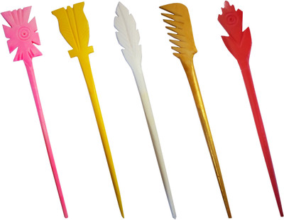 

CraftEra Marble Stick Hair Pin(Multicolor)