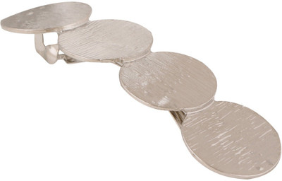 

Jazz Jewellery Toned Stone Hair Clip(Silver)