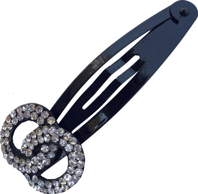 

B-Fashionable Infinity Rhinestone Tic Tac Clip(Black)