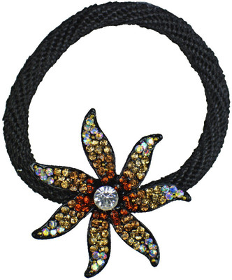 

Glitters Online Gold Colour American Diamond Hair Band(Multicolor)