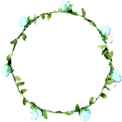 

Pankh Flower Leaf Tiara Head Band Hair Band(Multicolor)