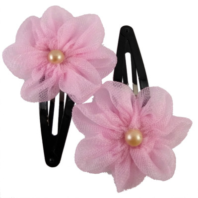 

Threads N Ribbons Flower 12 Hair Clip(Pink)