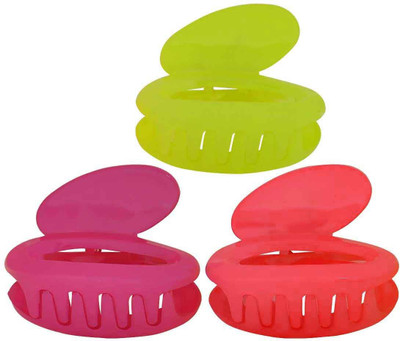 

Maayra Combo of 3 Contemporary Hair Claw(Multicolor)