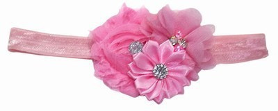 

Pinkblueindia Attractive Flower Bouquet with Soft Elastic Head Band(Pink)