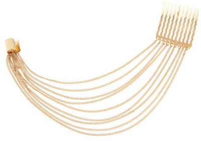 

Brandmeup Ear Link Hair Chain(Gold)