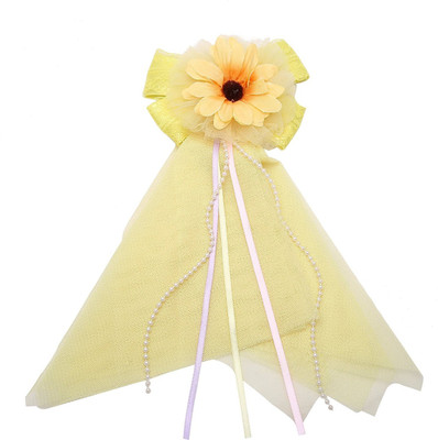 

Sanjog Gracious Ribbon Hair Pin Hairband/Headband For Kids/Girls Hair Clip(Yellow)