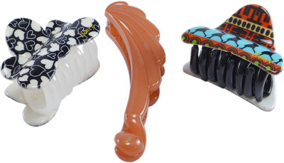 

Saamarth Impex SI-3547 Hair Claw, Banana Clip(Multicolor)