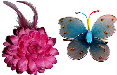 

Anokhi Ada Floral Tic-Tac Hair Accessory Set(Multicolor)