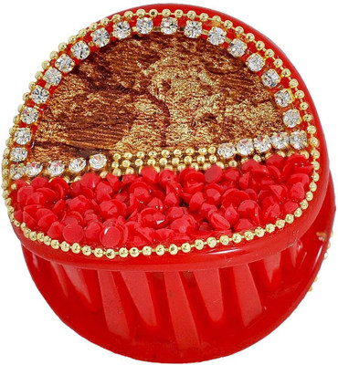 

Maayra Unique Designer Hair Claw(Red, Gold)