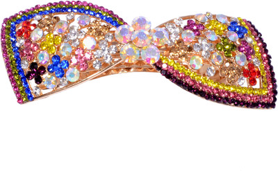 

Mansiyaorange Fancy Latest Designer Party Wedding Stylish Finest Hair Clip(Multicolor)