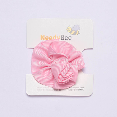 

NeedyBee Flower Hair Clip(Pink)